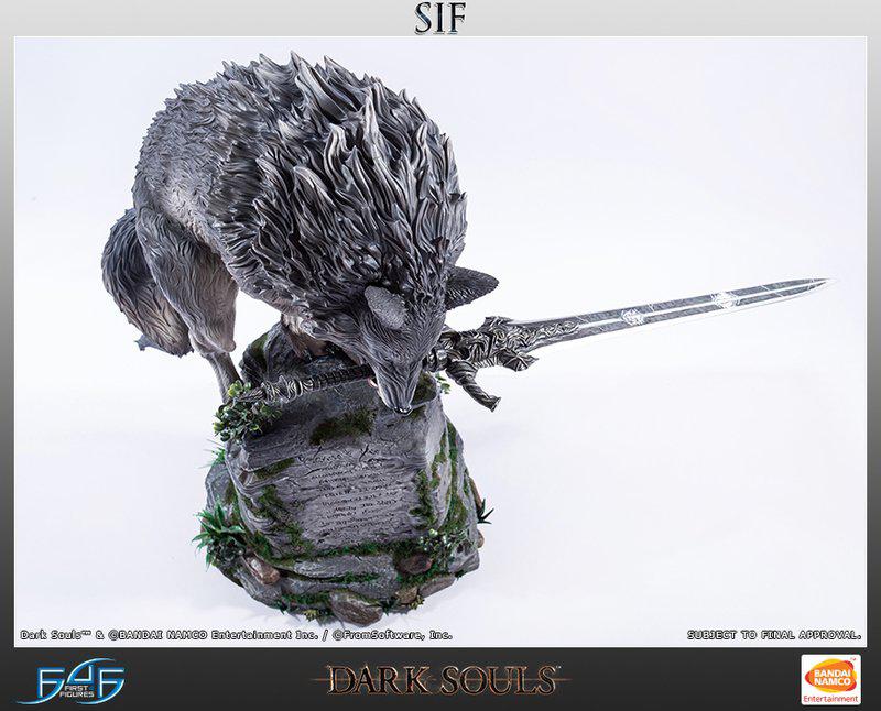 Preview: Sif, der Große Grauwolf - Dark Souls - First 4 Figures 