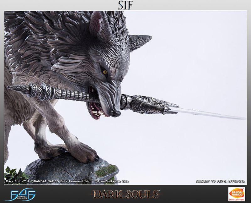 Preview: Sif, der Große Grauwolf - Dark Souls - First 4 Figures 