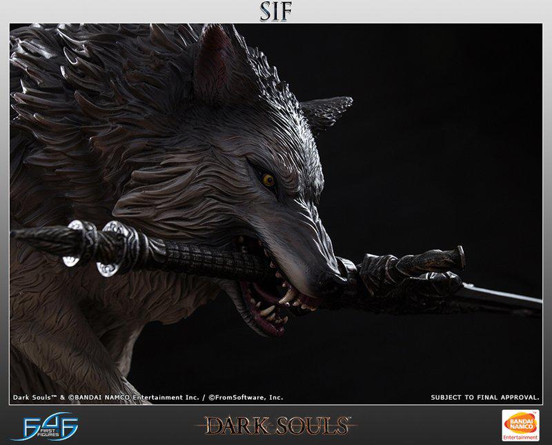 Preview: Sif, der Große Grauwolf - Dark Souls - First 4 Figures 