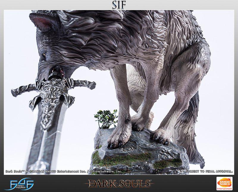 Preview: Sif, der Große Grauwolf - Dark Souls - First 4 Figures 