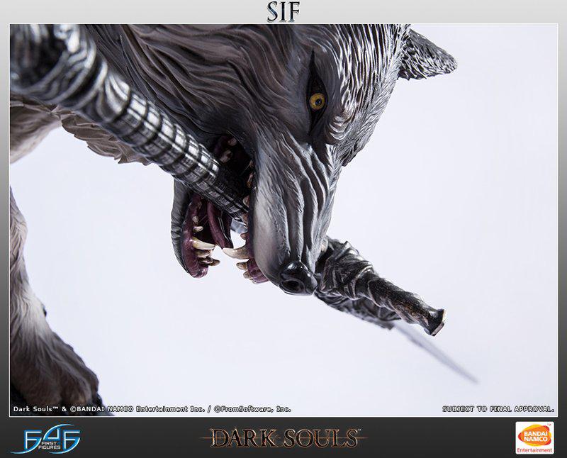 Preview: Sif, der Große Grauwolf - Dark Souls - First 4 Figures 