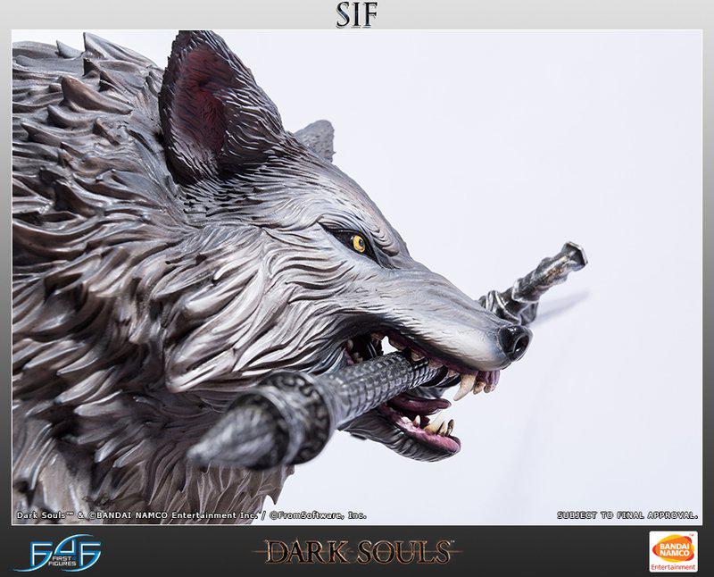 Preview: Sif, der Große Grauwolf - Dark Souls - First 4 Figures 