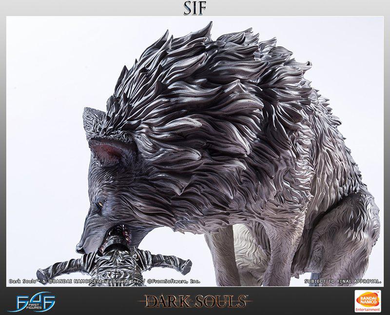 Preview: Sif, der Große Grauwolf - Dark Souls - First 4 Figures 