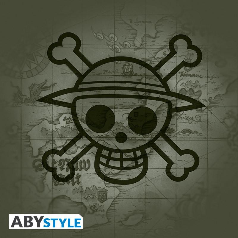 Preview: Skull mit Schatzkarte - Men T-Shirt Größe - L - One Piece - AbyStyle