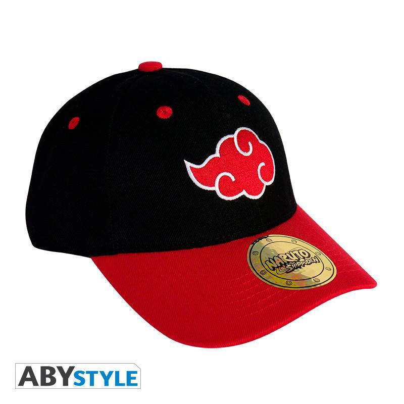 Preview: Snapback Cap/ Kappe - Black & Red - Akatsuki - Naruto Shippuden - Abystyle