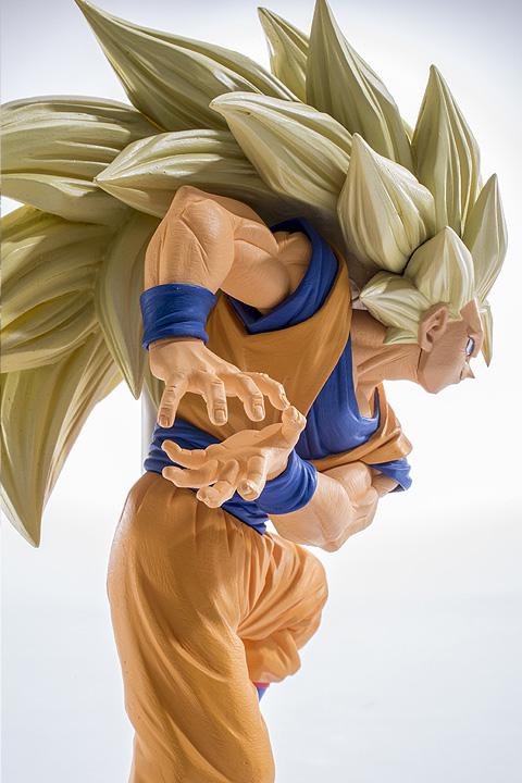 Preview: Son Goku - SSJ3 Super Saiyajin 3 - Banpresto Figure Colosseum - Kamehameha