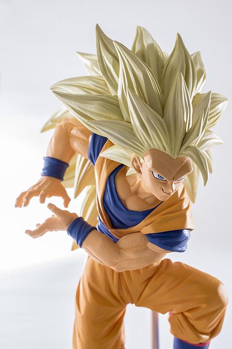 Preview: Son Goku - SSJ3 Super Saiyajin 3 - Banpresto Figure Colosseum - Kamehameha