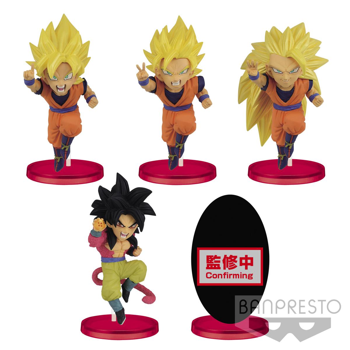 Preview: Son-Goku - Super Saiyajin 3 - WCF Minifigur - Banpresto