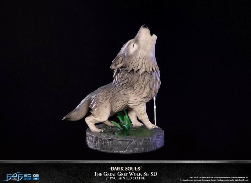 Preview: Sif, der Große Grauwolf - Dark Souls SD Statue - First 4 Figures