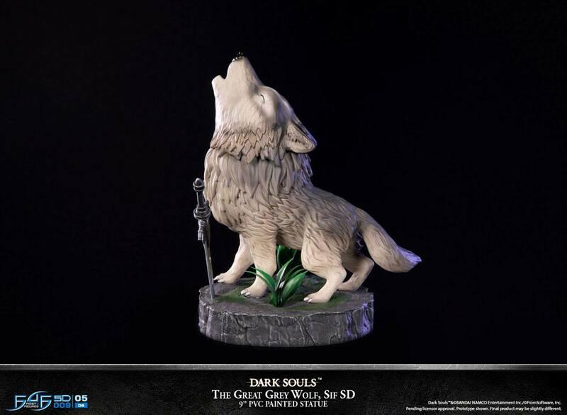 Preview: Sif, der Große Grauwolf - Dark Souls SD Statue - First 4 Figures