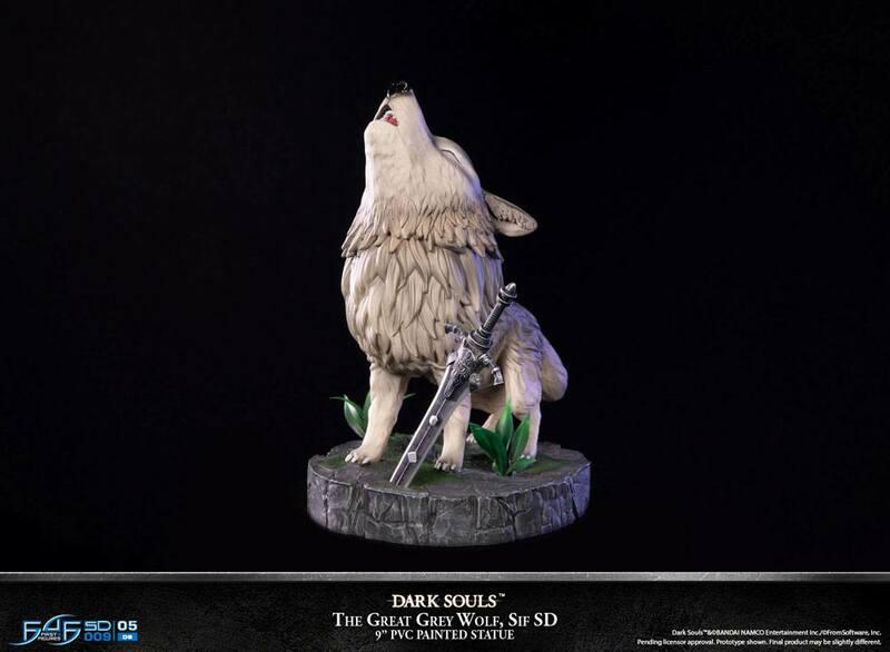 Preview: Sif, der Große Grauwolf - Dark Souls SD Statue - First 4 Figures