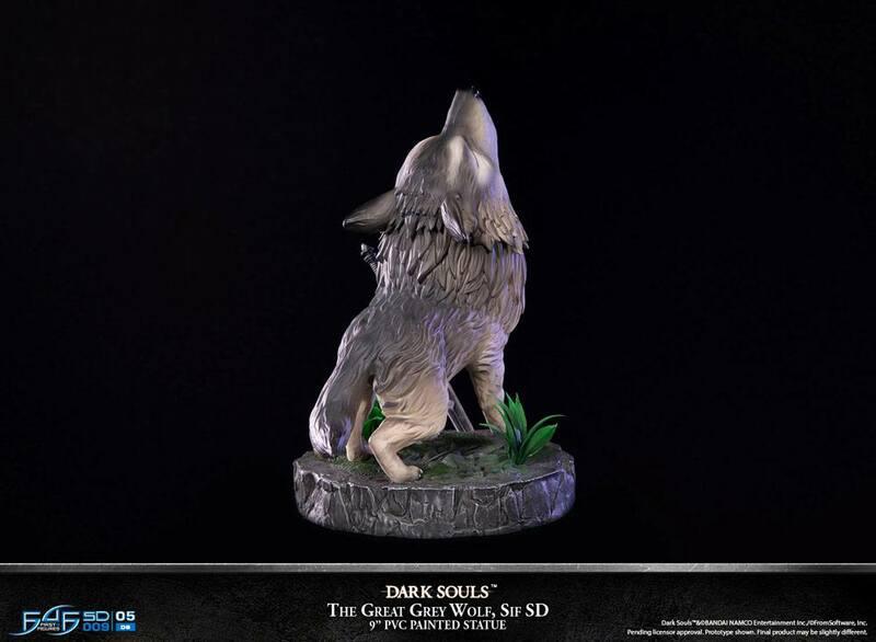 Preview: Sif, der Große Grauwolf - Dark Souls SD Statue - First 4 Figures