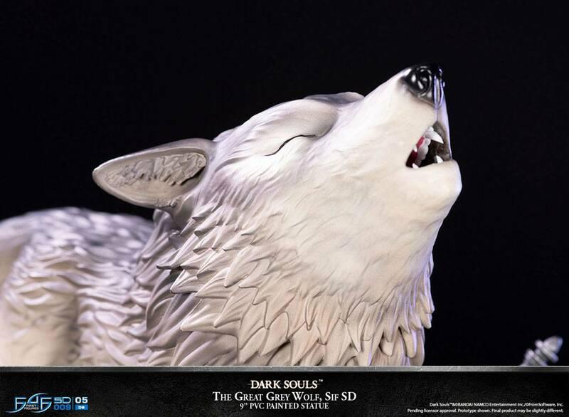 Preview: Sif, der Große Grauwolf - Dark Souls SD Statue - First 4 Figures