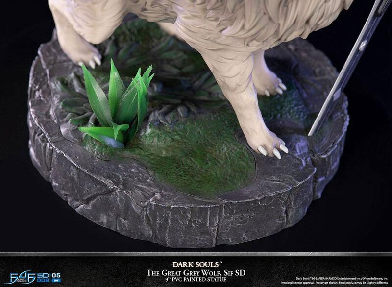 Preview: Sif, der Große Grauwolf - Dark Souls SD Statue - First 4 Figures