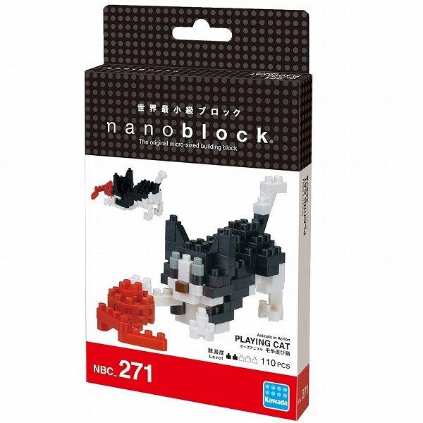 Preview: Spielende Katze - Nanoblock Mini Serie