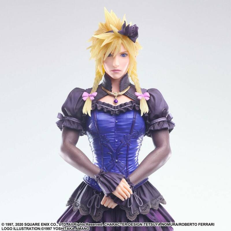 Preview: Cloud Strife - Dress Version - Final Fantasy VII Remake Static Arts - Square Enix