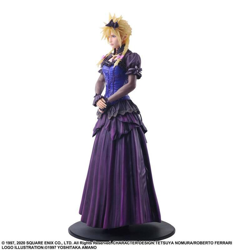 Preview: Cloud Strife - Dress Version - Final Fantasy VII Remake Static Arts - Square Enix