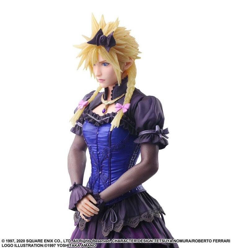 Preview: Cloud Strife - Dress Version - Final Fantasy VII Remake Static Arts - Square Enix