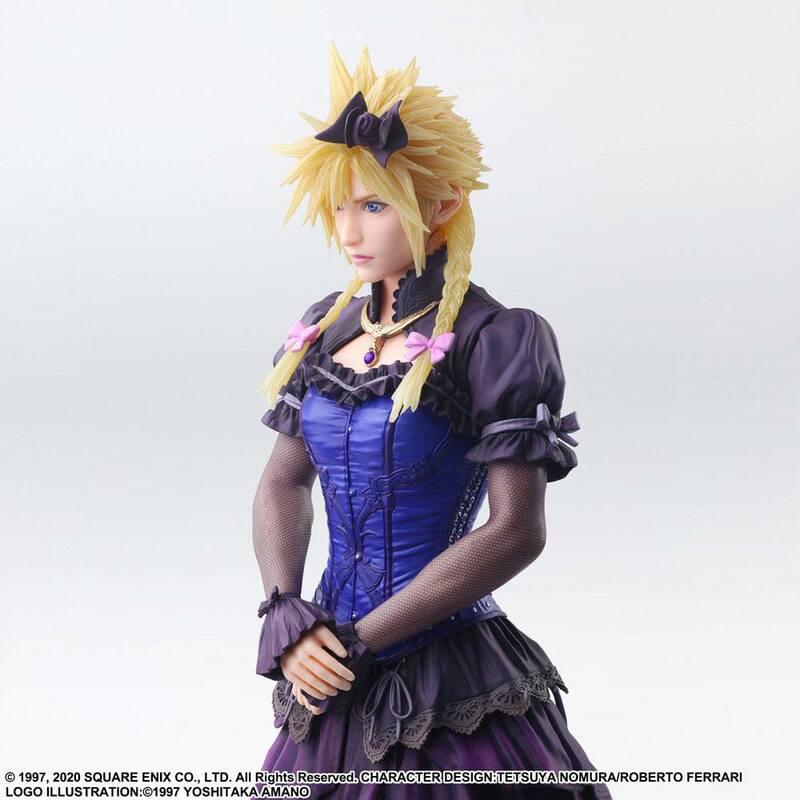 Preview: Cloud Strife - Dress Version - Final Fantasy VII Remake Static Arts - Square Enix