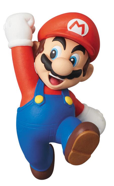 Preview: Super Mario Figur auf dem Sprung (Wii Version)