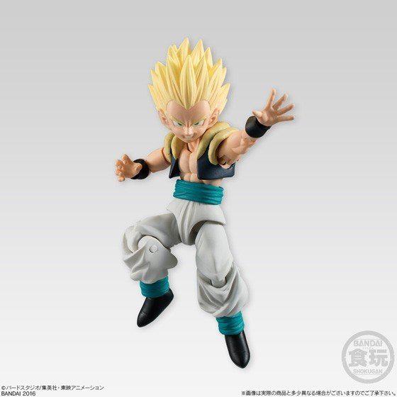 Preview: Super Saiyajin Gotenks mit Geist - Shodo Actionfigur