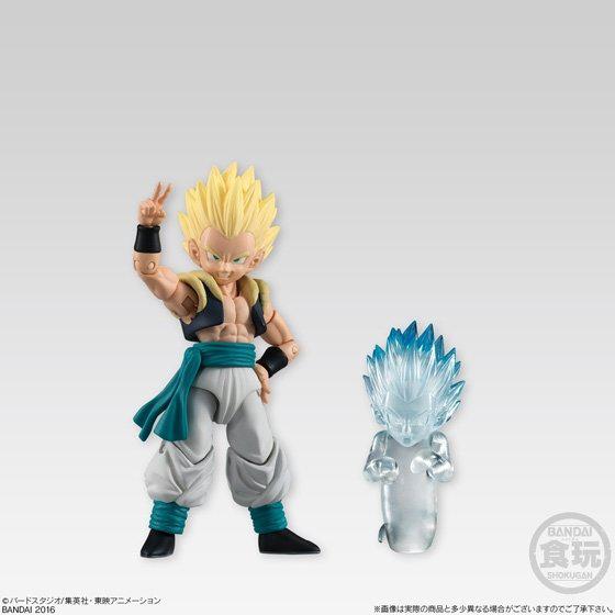 Preview: Super Saiyajin Gotenks mit Geist - Shodo Actionfigur