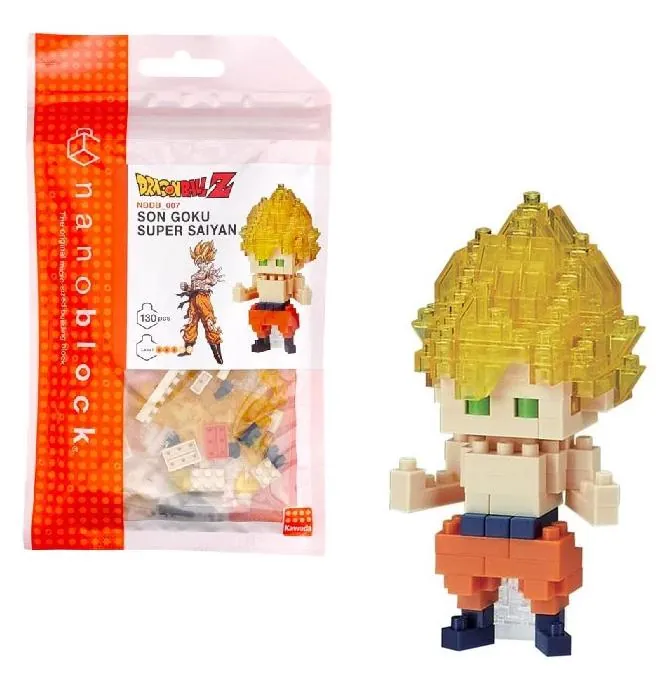 Preview: Super Saiyajin Son Goku - Dragon Ball // Mini series NANOBLOCK - NBDB-007