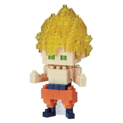 Preview: Super Saiyajin Son Goku - Dragon Ball // Mini series NANOBLOCK - NBDB-007