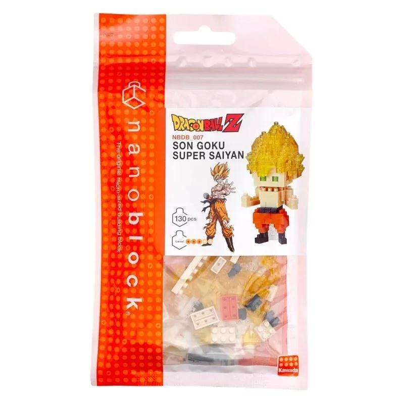 Preview: Super Saiyajin Son Goku - Dragon Ball // Mini series NANOBLOCK - NBDB-007