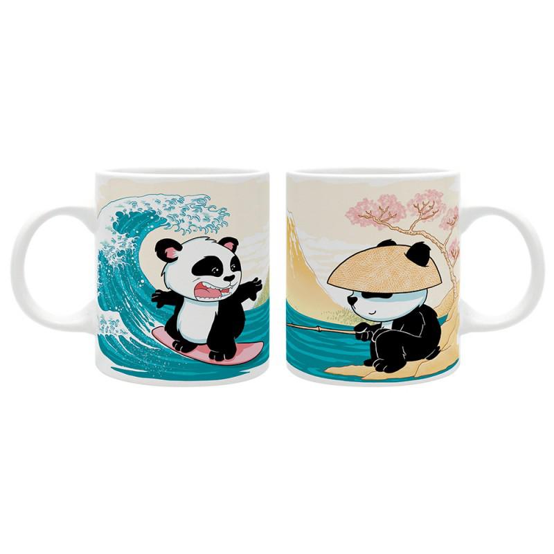 Preview: Surfing Panda - 320 ml Tasse - Asian Art - AbyStyle