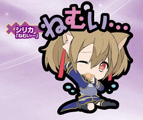 Preview: Sword Art Online II Message Rubber Straps - Komplettset