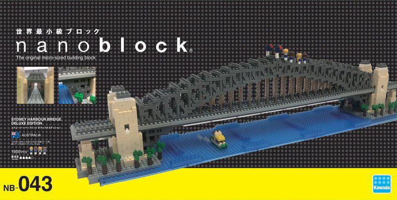 Preview: Sydney Harbour Bridge Deluxe - Nanoblock Advanced Serie