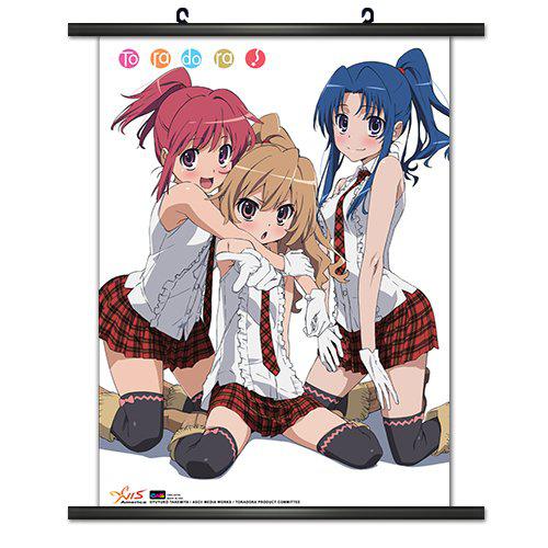 Preview: Taiga, Minori & Ami - Idol Outfit - Wallscroll - Toradora! - 24709