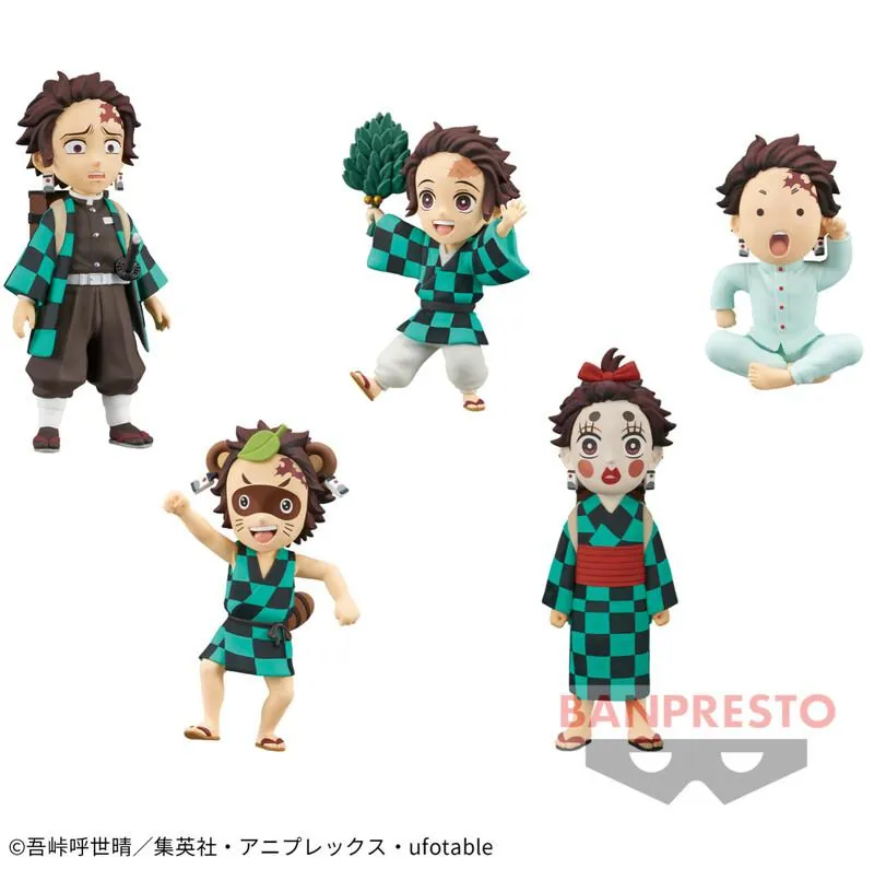 Preview: Tanjiro Kamado - Demon Slayer: Kimetsu no Yaiba - WCF ChiBi Minifigur (Tanjiro Collection - Version A) - Banpresto