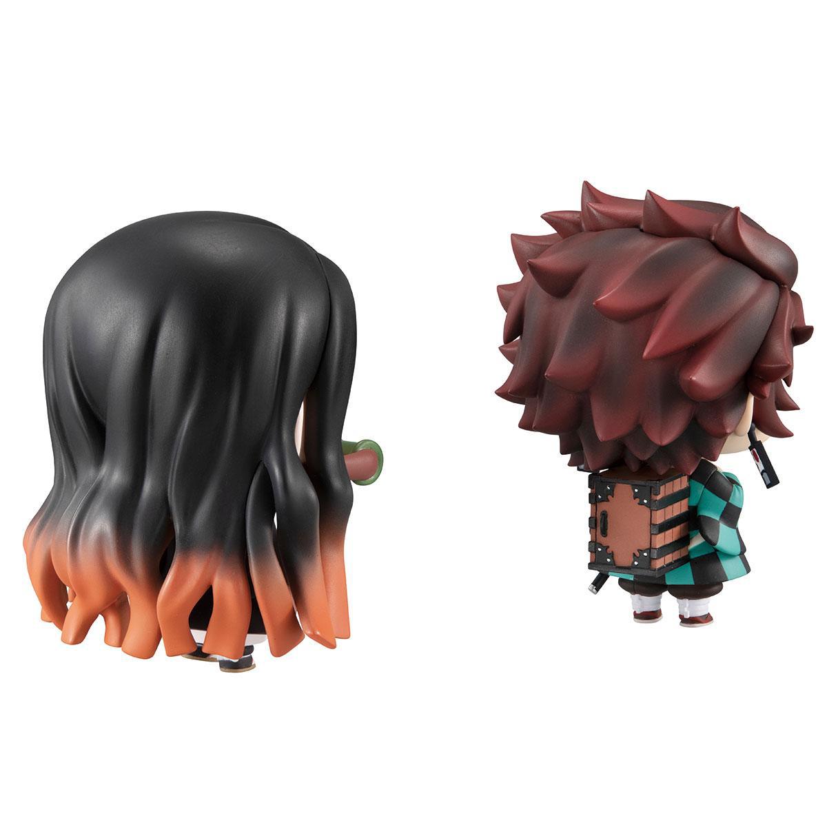 Preview: Tanjiro Kamado und Nezuko Kamado - Demon Slayer: Kimetsu no Yaiba Chimi Mega Buddy Doppelpack - Megahouse