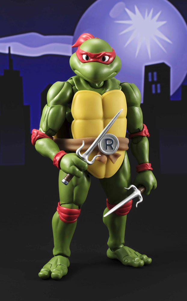 Preview: Teenage Mutant Ninja Turtles S.H. Figuarts Actionfigur Raphael Tamashii Web Exclusive 15 cm