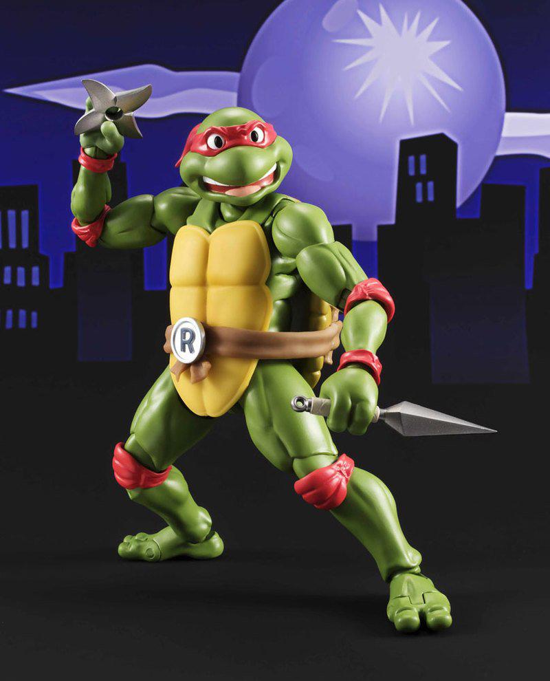 Preview: Teenage Mutant Ninja Turtles S.H. Figuarts Actionfigur Raphael Tamashii Web Exclusive 15 cm