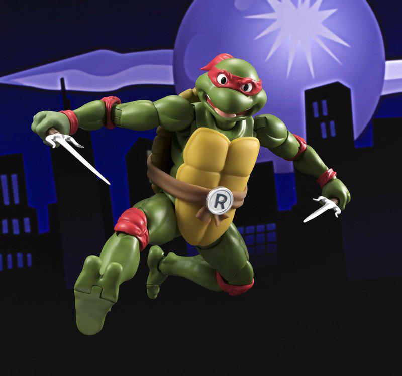 Preview: Teenage Mutant Ninja Turtles S.H. Figuarts Actionfigur Raphael Tamashii Web Exclusive 15 cm