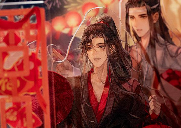 Preview: Wei Wuxian & Lan Wangji (Yin Fu Chun He Version - New Spring Series) - The Master of Diabolism / Mo Dao Zu Shi - Acrylaufsteller - Hobby Rangers