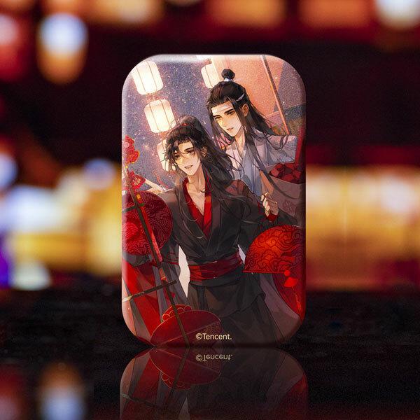 Preview: Wei Wuxian & Lan Wangji (Yin Fu Chun He Version - New Spring Series) - The Master of Diabolism / Mo Dao Zu Shi - Acrylaufsteller & Buttons Set - Hobby Rangers