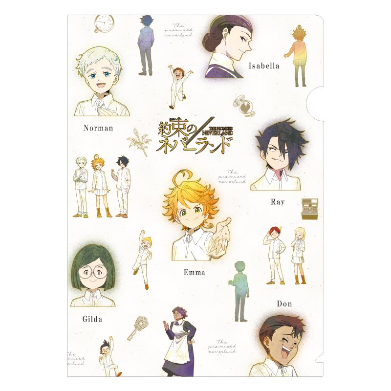 Preview: The Promised Neverland Anime - Clear File / Aktenhülle - Crux