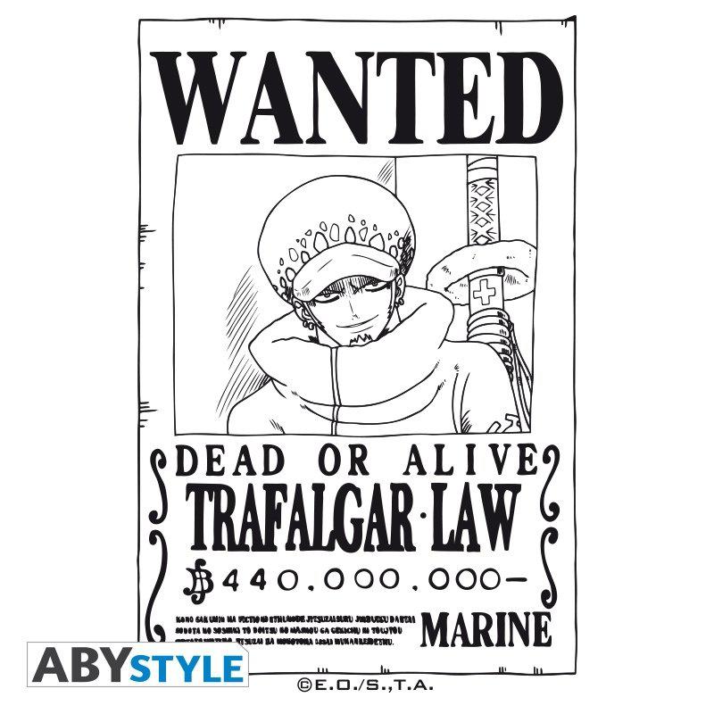 Preview: Trafalgar Law - Wanted - Glas - ABYStyle