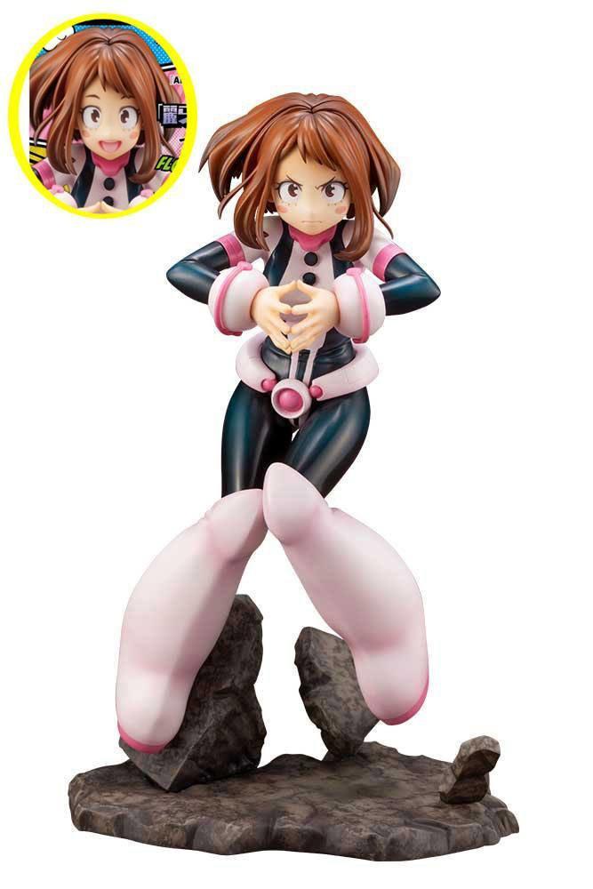 Preview: Uraraka Ochako / Ochaco - Exklusive Version mit Zusatzgesicht - ARTFX J	