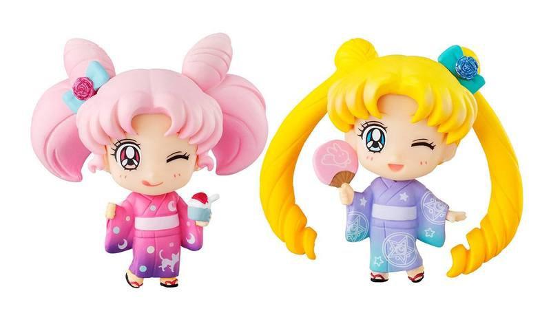 Preview: Usagi / Bunny Tsukino & Chibiusa - Kyotobeni Ver. - Sailor Moon Petit Chara Land Doppelpack