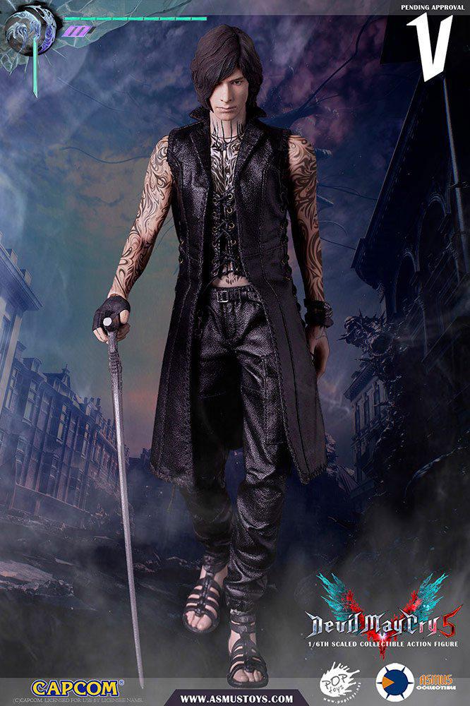 Preview: V - Devil May Cry 5 Actionfigur - Asmus