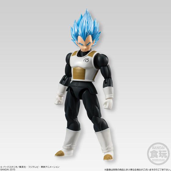 Preview: Vegeta SSJ God SS - Shodo Aktionfigur