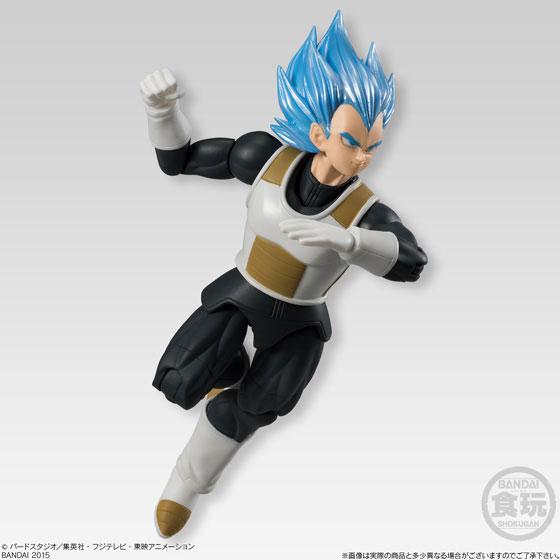 Preview: Vegeta SSJ God SS - Shodo Aktionfigur