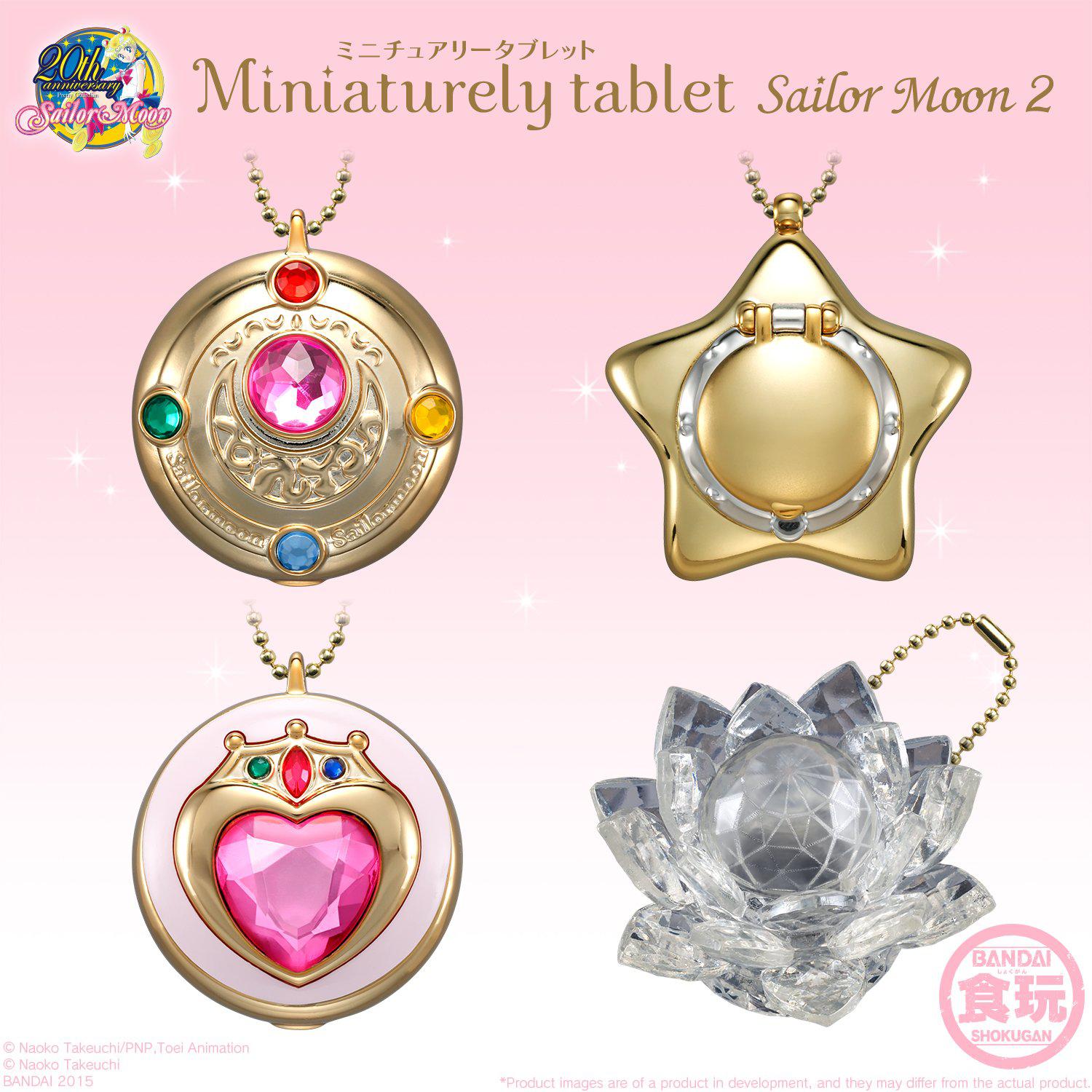 Preview: Verwandlungsbrosche Staffel 1 - Sailor Moon Miniaturely Tablet 2