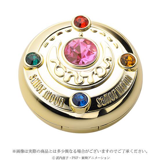 Preview: Verwandlungsbrosche (Staffel 1) als Make-Up Puderdose - Sailor Moon Premium Bandai Exclusive - Miracle Romance