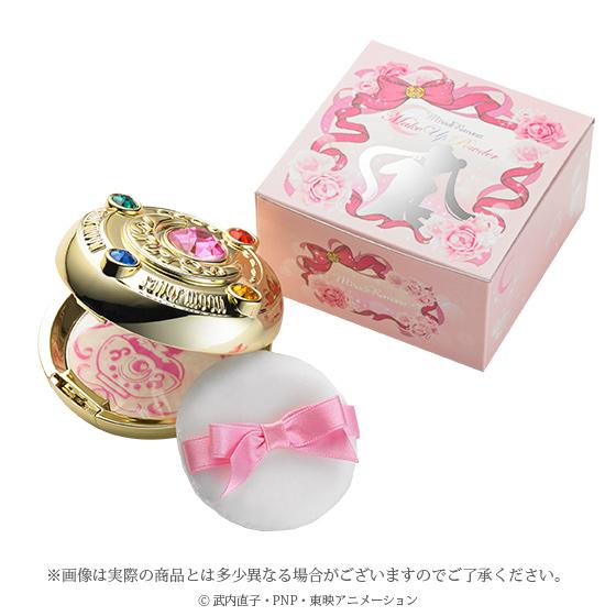 Preview: Verwandlungsbrosche (Staffel 1) als Make-Up Puderdose - Sailor Moon Premium Bandai Exclusive - Miracle Romance